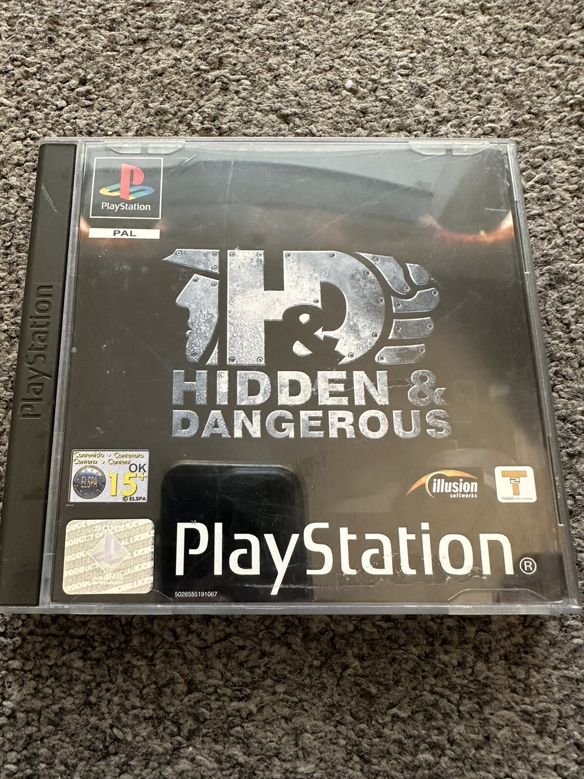 Hidden & Dangerous - PS1 PlayStation 1 Game - PAL Complete