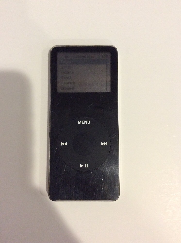 APPLE iPod nano第1世代 2GB ブラックPA100J/A未開封 Apple iPod nano 1st Generation Black (2 GB) Works Great