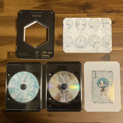 Houseki No Kuni Land Of The Lustrous Blu Ray Vol 1 6 Complete Set Art Works Ebay