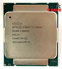 Intel Core i7-5820K 3.30GHz 6-Core 15MB LGA2011-3 Desktop Processor SR20S 140W