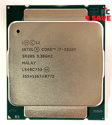 Intel Core i7-5820K 3.30GHz 6-Core 15MB LGA2011-3 Desktop Intel Core i7-5820K 3.30GHz 6-Core 15MB LGA2011-3 Desktop