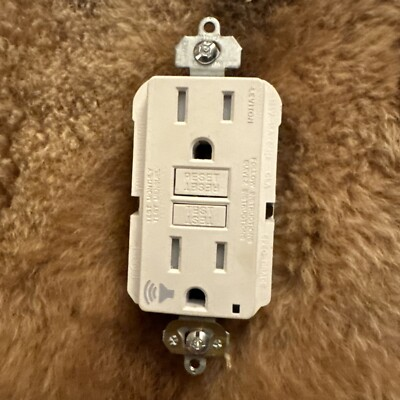 #ad Leviton GFI with Audible Alert $12.00