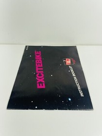 EXCITEBIKE -- NES Nintendo Original Racing Game + INSTRUCTIONS MANUAL BOOKLET