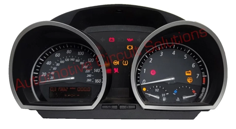 BMW Z4 325i 325xi 330i 2003-2008 cuadro de instrumentos pantalla [*SERVICIO DE REPARACIÓN] Foto 4 de 4