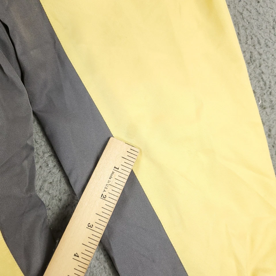 Reebok Jacket Womens Size Medium Yellow Full Zip Up Windbreaker Ladies * - Image 3 of 4