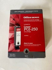 Office Depot Brand for Canon PGI-250, Black Ink Cartridge - NEW in SEALED Box