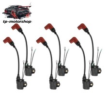 6 pcs Outboard Ignition Coil #6R3-85570-01-00 For Yamaha 100 150 175 200 225 HP
