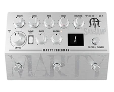 Tech 21 Marty Friedman Signature SansAmp Guitar Pre-Amp Pedal - Open Box