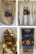 ACE Texaco  s Flying Pioneer Bundle New Bear Bag T-shirt Second Edition 1998