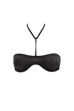 Image of L'AGENT BY AGENT PROVOCATEUR Womens Bikini Top Liliana Bandeu Black Size S 