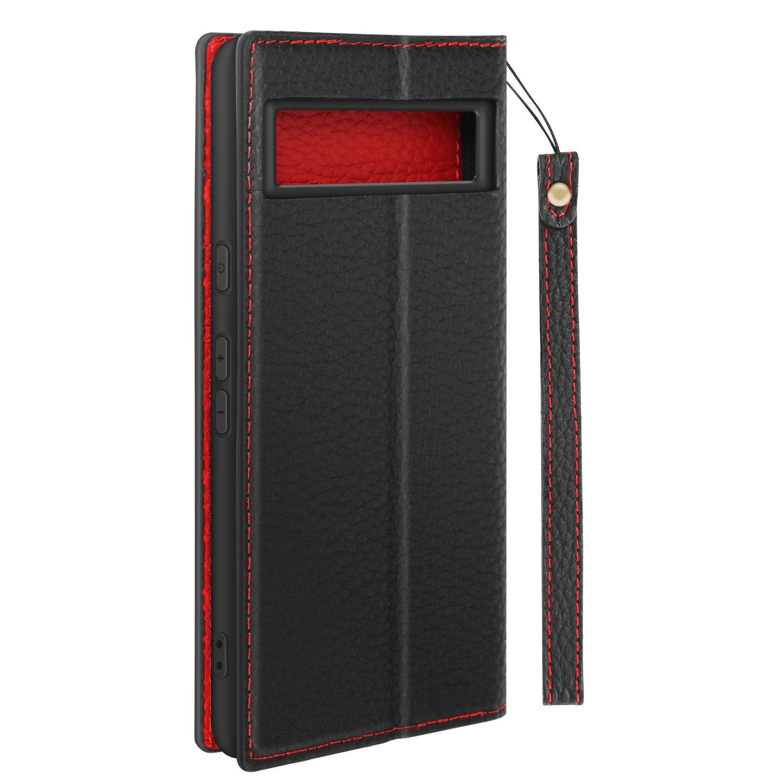 Coque Pixel 7a housse protection intégrale simili cuir à rabat