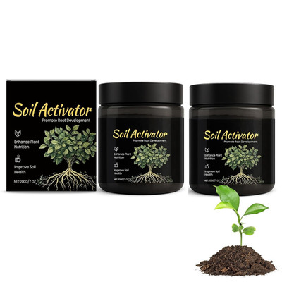 Soil Pro Activator, Soil Activator for Plants, Water Soluble Formula, Organic So
