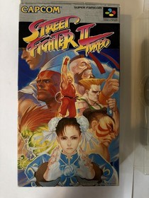 NINTENDO SUPER FAMICOM SFC STREET FIGHTER II 2 TURBO Japanese Version Boxed