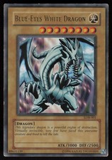 Blue-Eyes White Dragon LOB-001 GLOSSY UNLIMITED YU-GI-OH