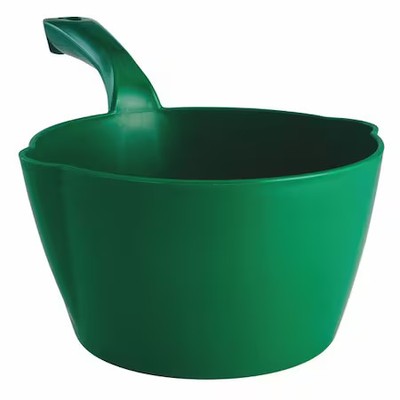 Vikan 56822 Large Hand Scoop, Green, 13'' L, 8-1/4'' W