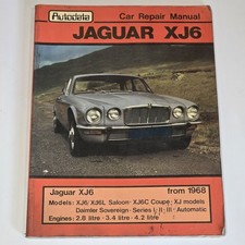 Jaguar XJ6 XJ6 Saloon XJ6C Coupe Daimler Sovereign V8 Autodata Car Repair Manual