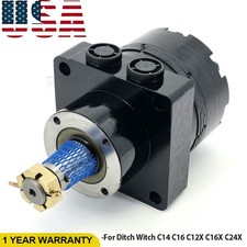 NEW Hydraulic Motor TL0195LS080AARE For Ditch Witch C14 C16 C12X C16X C24X