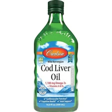 Carlson Wild Norwegian Cod Liver Oil 16.9 fl oz Liq
