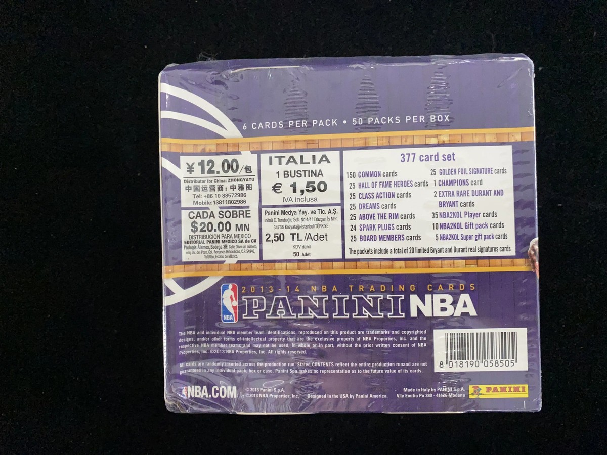 NBA DVD14本まとめ売り 2013-14 Panini NBA International Hoops Box Giannis RC Kobe Hot