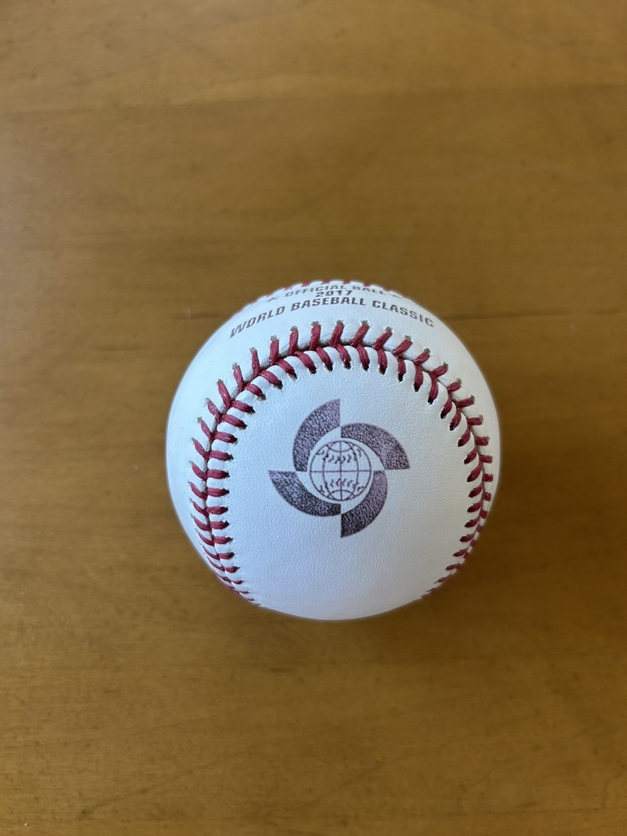 2017 WBC World Baseball Classic Baseball Logo Ball ROMLB | eBay