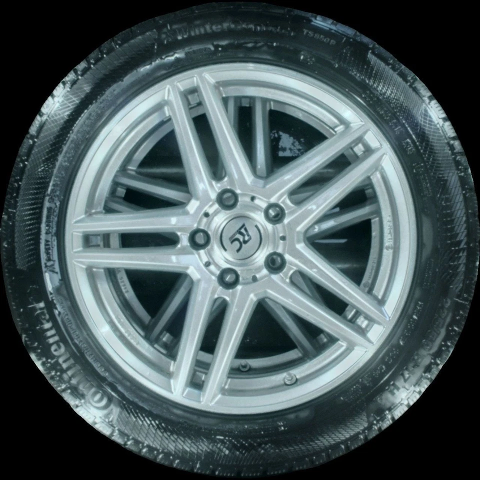 225/50 R17 Winterreifen C-KLASSE W205 17 Zoll Alufelgen Komplettsatz 4-7mm - Bild 2 von 4