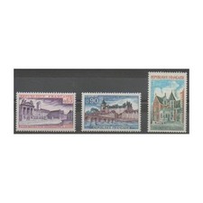 s59318 FRANCE 1973 MNH** Monuments 3v Y&T 1757/59
