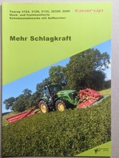 Taarup Heck und Front Scheibenmähwerke Mähwerke Prospekt Traktor Schlepper 
