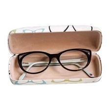 Lulu Guinness Eyeglass For Frames W/ Case Cat Eye LK205 discontinued Y2K retro