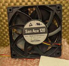 Sanyo 9GA1212P4S001 12025 12V 12CM Large-volume PWM Cooling Fan