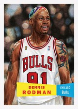 Topps 2025-26 NBA Living Set - Card 018 - Dennis Rodman - Chicago Bulls