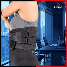 Adjustable Lower Back Brace Lumbar Support Waist Belt for Men Women Pain Relief