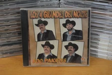 Los 4 Grandes del Norte CD 800 Paketes Norteño Corrido AJR Discos Latin Music