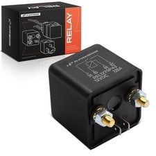A-Premium 12V 120A 4-Pin SPST Relay with Plastic Bracket