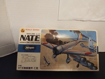Nakajima Ki 27 NATE Japanese Fighter Plane 1:72 Model Kit
