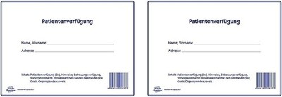 AVERY Zweckform 2837 Patientenverfügung Set Patienten-, Betreuungsverfügung