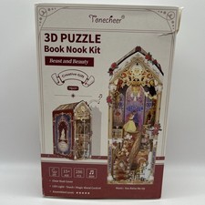 DIY Book Nook Kit 3D Puzzle Beast & Beauty with