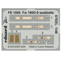 Eduard EDFE1588 Focke-Wulf Fw-190D-9 Seatbelts Steel 1/48