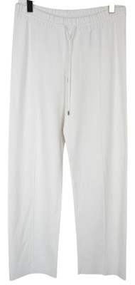 Sandro Malibu Hose Damen (Eu) 40 Gestrickt Kordelzug Taille Gesticktes Logo