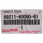 Toyota Handle Outside OEM Toyota 69211-60090-B1 69211-60090-B1