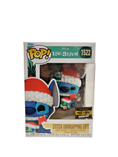 Funko POP! Stitch Unwrapping Gift #1522 - Lilo & Stitch (Hot Topic Holiday 2024)