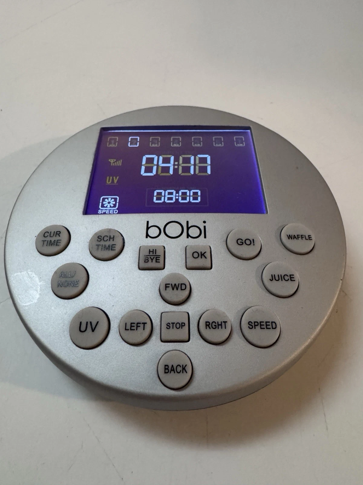bObi Robotic Vacuum and Mop Silver GENUINE Remote Control NW604001