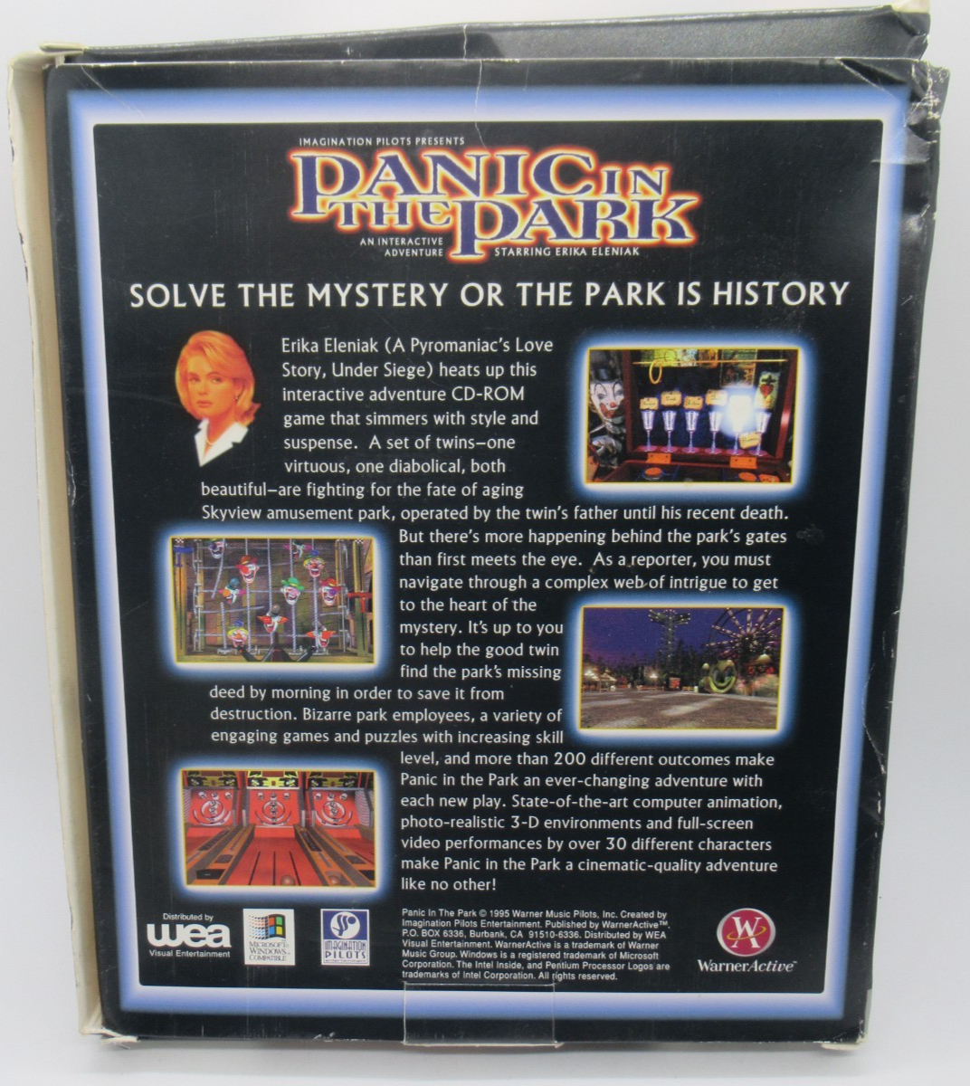 Panic in the Park (PC, 1995) for sale online | eBay
