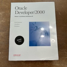 Nuovo con scatola Oracle Developer 2000 versione 1.3.2 per Windows 95 /Windows NT SIGILLATO