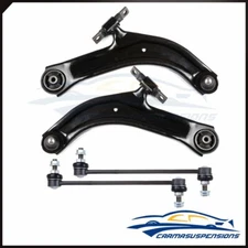 Fits 07-12 Nissan Sentra Suspension Parts Front Lower Control Arm Sway Bar 4 Set