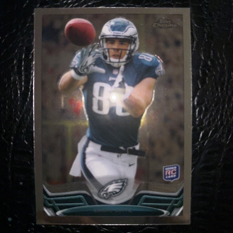 2013 Zach Ertz Topps Chrome #76 Eagles RC 