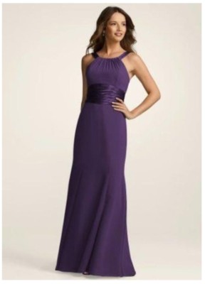 sachin and babi light blue dress Purple Chiffon Dress