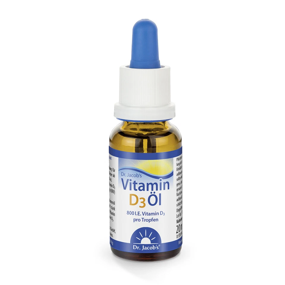DR. JACOB'S® Dr. Jacob's Vitamin D3 Öl 20 ml