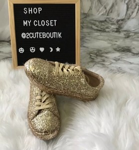 gold glitter sneakers womens