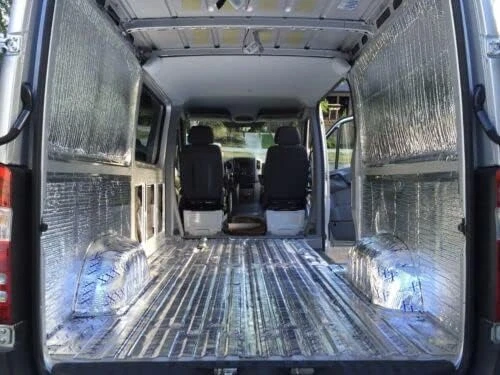 Amortiguador de sonido escape automático protector térmico aislamiento amortiguador material mate 276 mil Foto 4 de 4