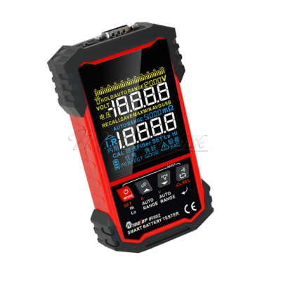 TOOLTOP 120V 500Ω Lithium Battery Internal Resistance Tester Battery Tester Tool